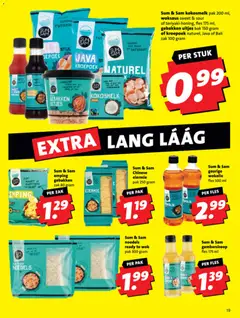 Boni - Folder week 9 - Voorbeeld van een folder van Boni, geldig van 23.02.2026 | Pagina: 19 | Producten: Noedels, Fles, Zak, Málnaecet