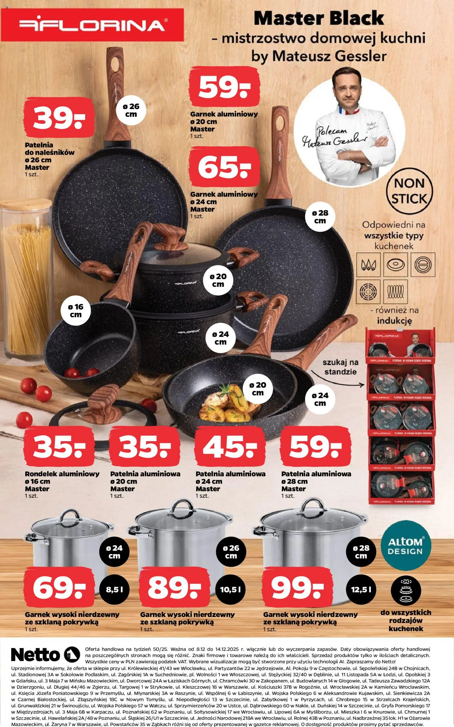 Netto gazetka - Non Food od 08.12.2025 | Strona: 3 | Produkty: Garnek, Patelnia