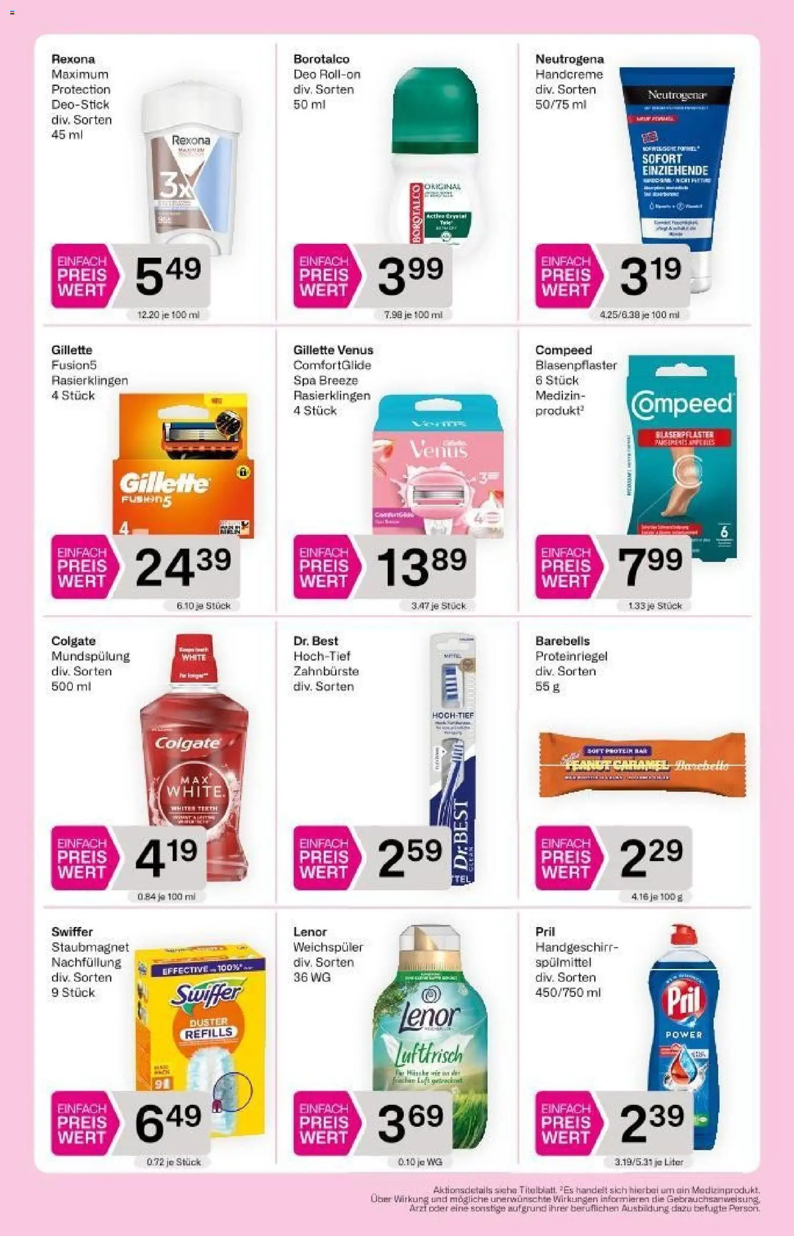 Bipa Flugblatt gültig ab 02.04.2026 | Seite: 3 | Produkte: Handcreme, Zahnbürste, Weichspüler