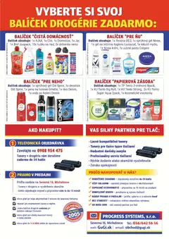 Progress Systems, s.r.o. leták platný od 31.01.2026 | Strana: 2