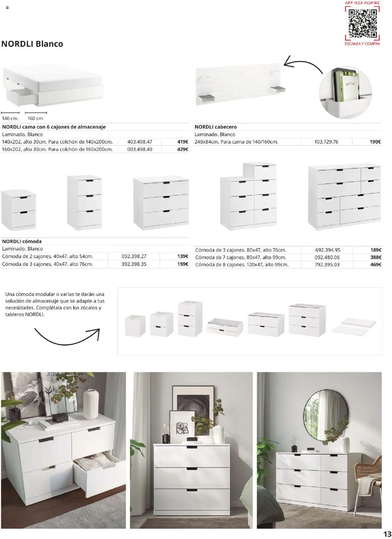 Catálogo IKEA Muebles para el dormitorio │ válido desde el 01.09.2025 | Página: 13 | Productos: Tinte