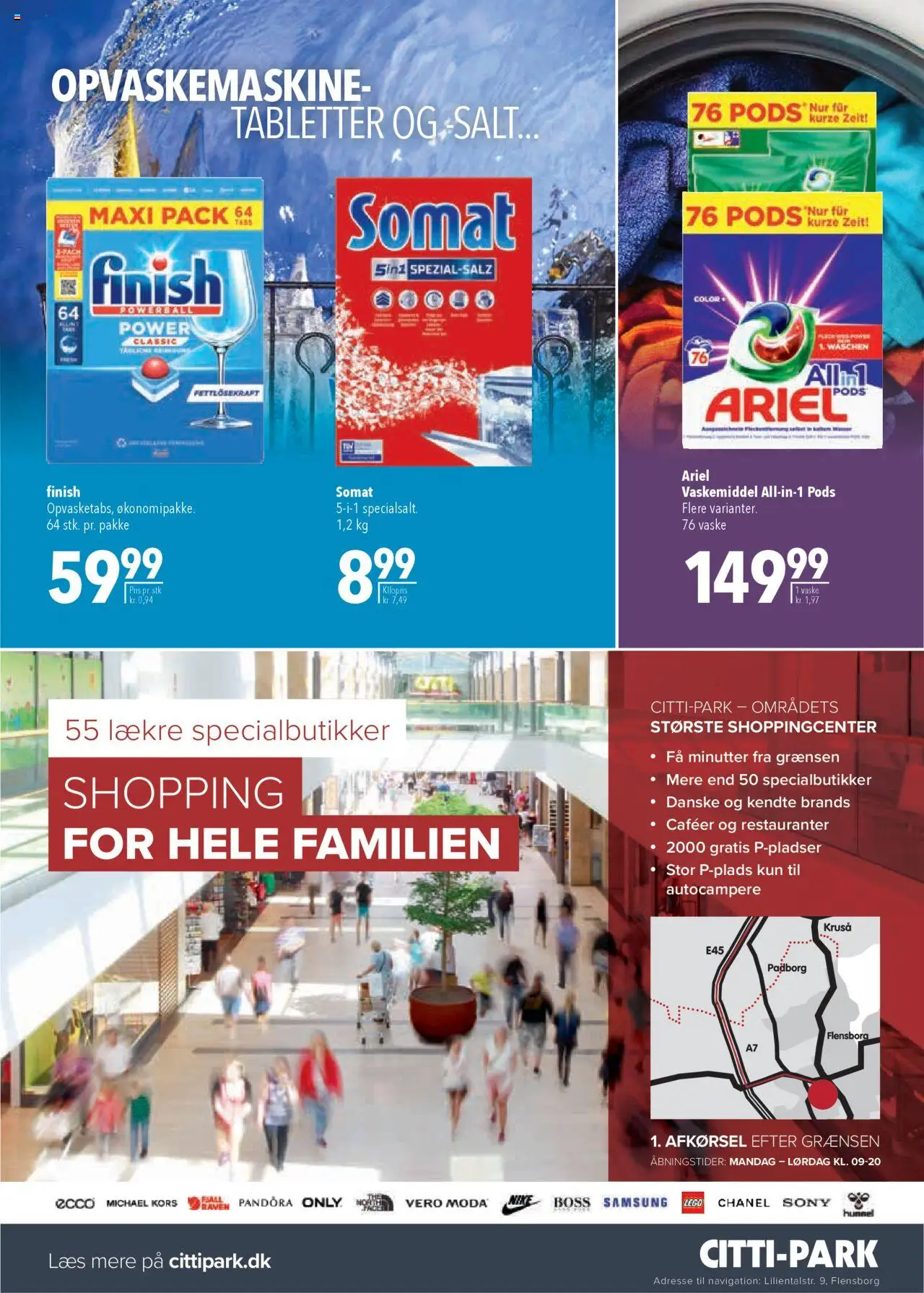 CITTI Markt Dänemark-Werbung – gültig ab 08.10.2025 | Seite: 27 | Produkte: Sony, Navigation, Finish, Samsung