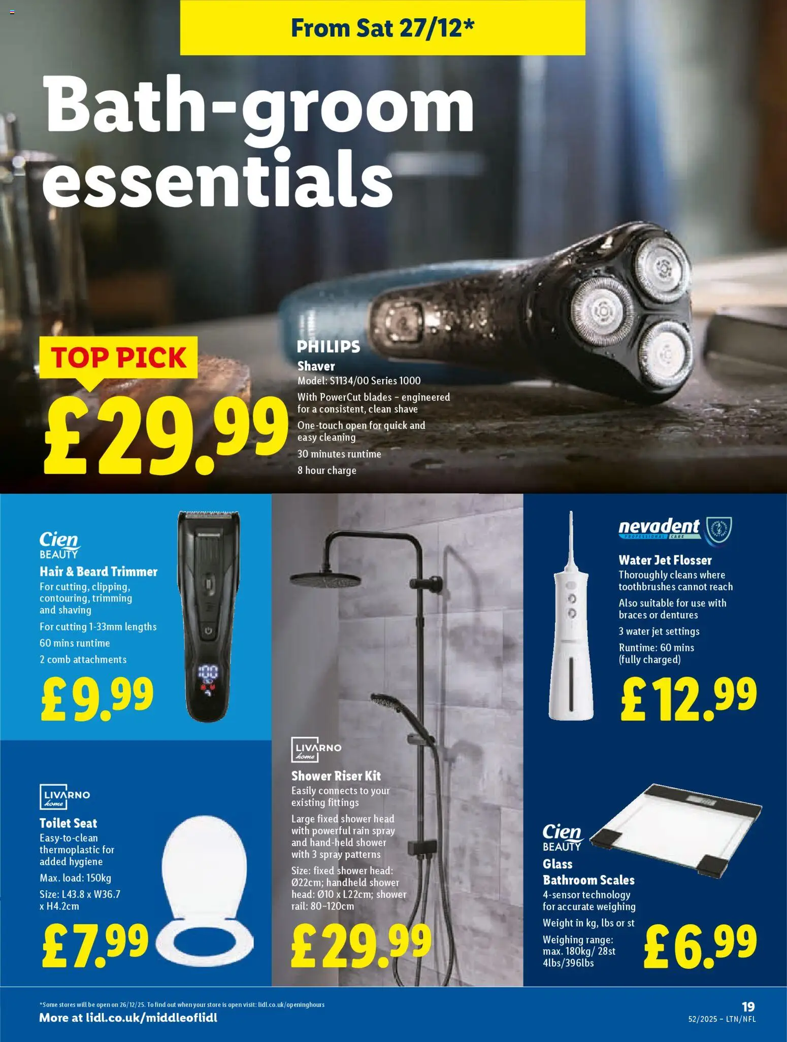 {H1} | Page: 23 | Products: Toilet, Shower, Weight