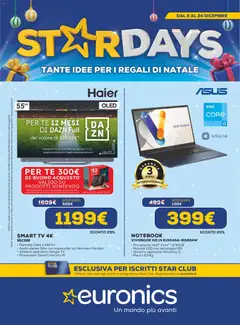 Anteprima del volantino Euronics Firenze catalogo valido a partire dal 02.12.2025