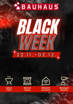 Bauhaus - Black Friday - Ankündigung ab 31.10.2025 gültig