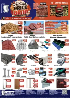 K. Carrim specials catalogue – valid from 25.04.2026