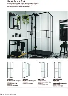 Preview of B&Q - Bathrooms valid from 16.12.2025 | Page: 226 | Products: Shower, Door