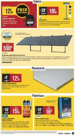 Bricorama - Prévisualisation de Bricorama catalogue valide à partir de 04.03.2026 | Page: 9 | Produits: Câble, Projecteur solaire, Lampe solaire, Projecteur
