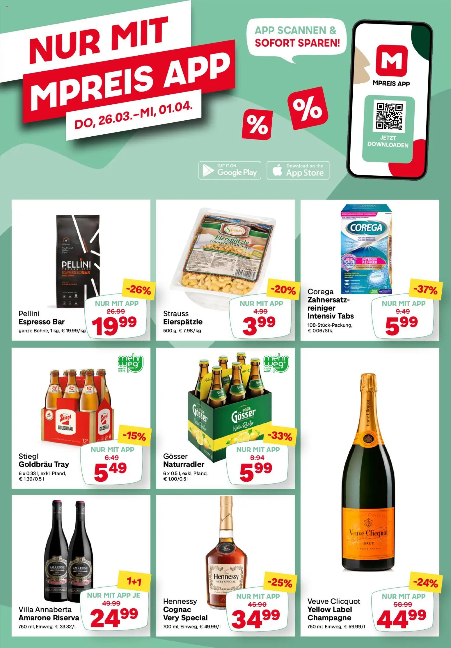 Die besten Angebote | MPREIS Flugblatt ab 26.03.2026 | - Jetzt stöbern! | Austria