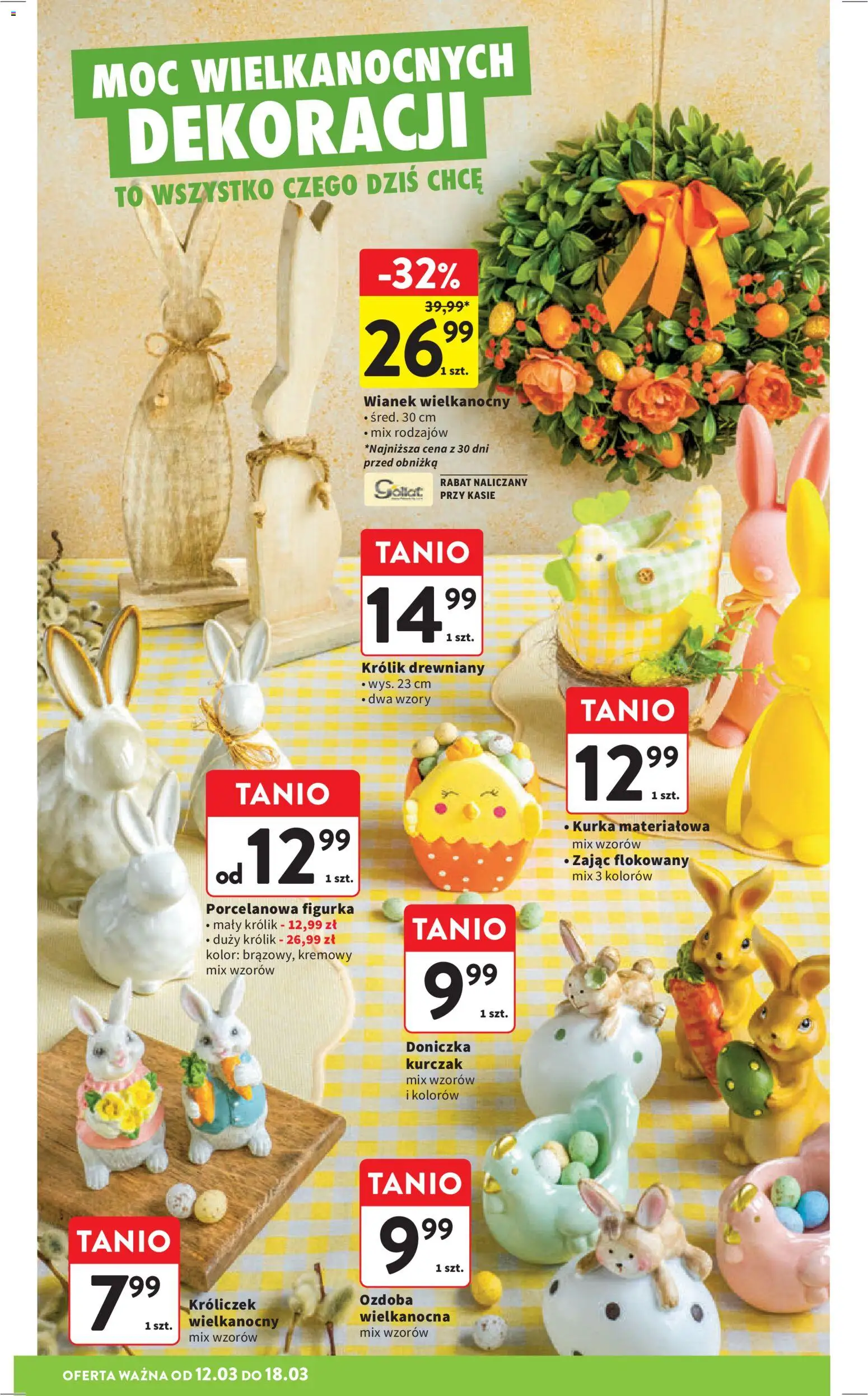 Intermarche gazetka od 12.03.2026 | Strona: 16 | Produkty: Kurczak, Doniczka
