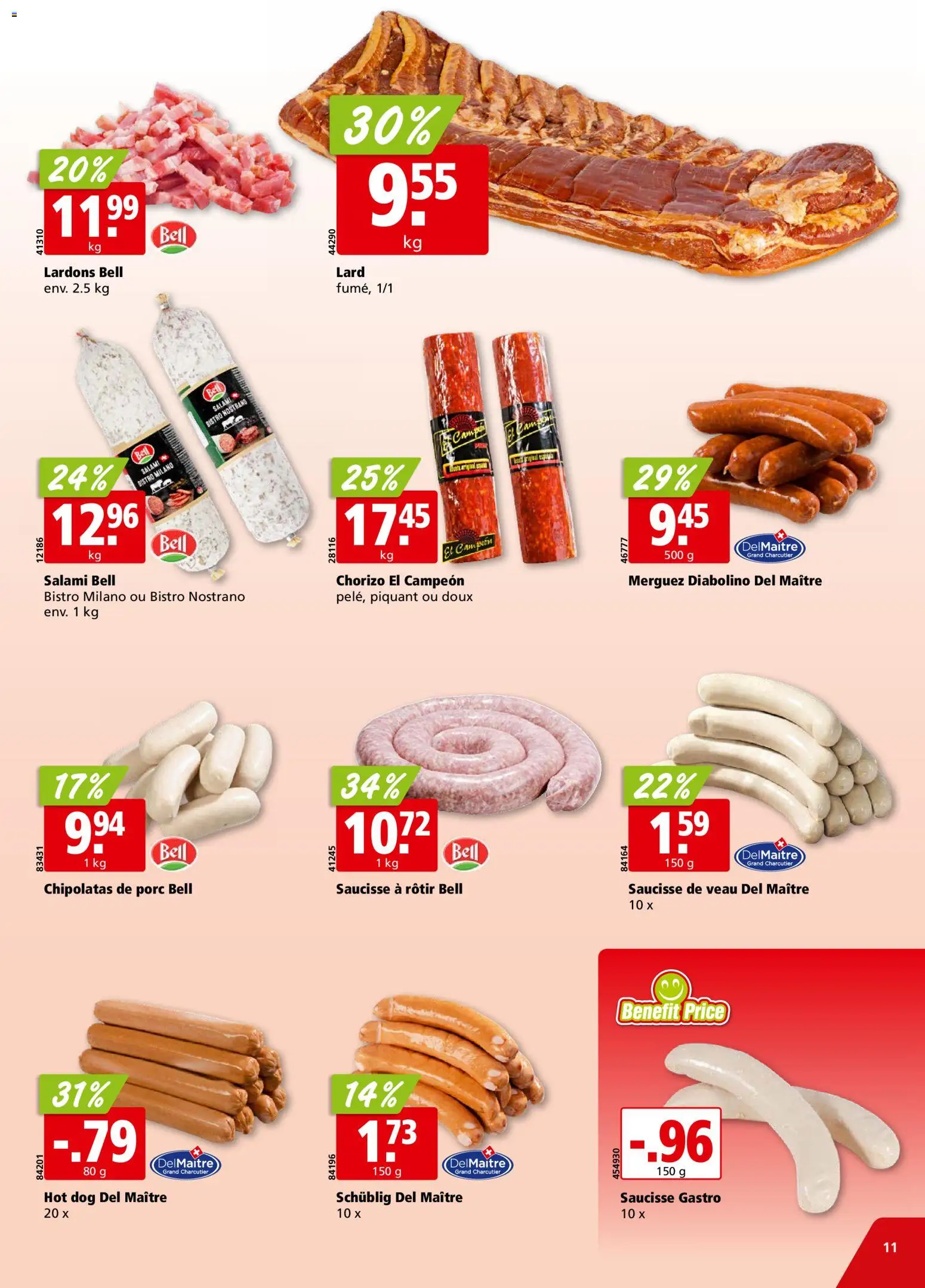 Aligro aktionen – gültig ab 13.04.2026 | Seite: 11 | Produkte: Salami