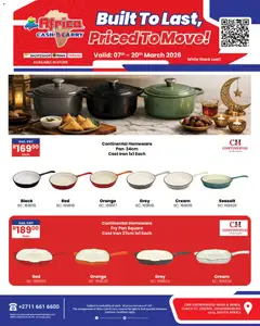 Africa Cash & Carry specials catalogue – valid from 07.03.2026