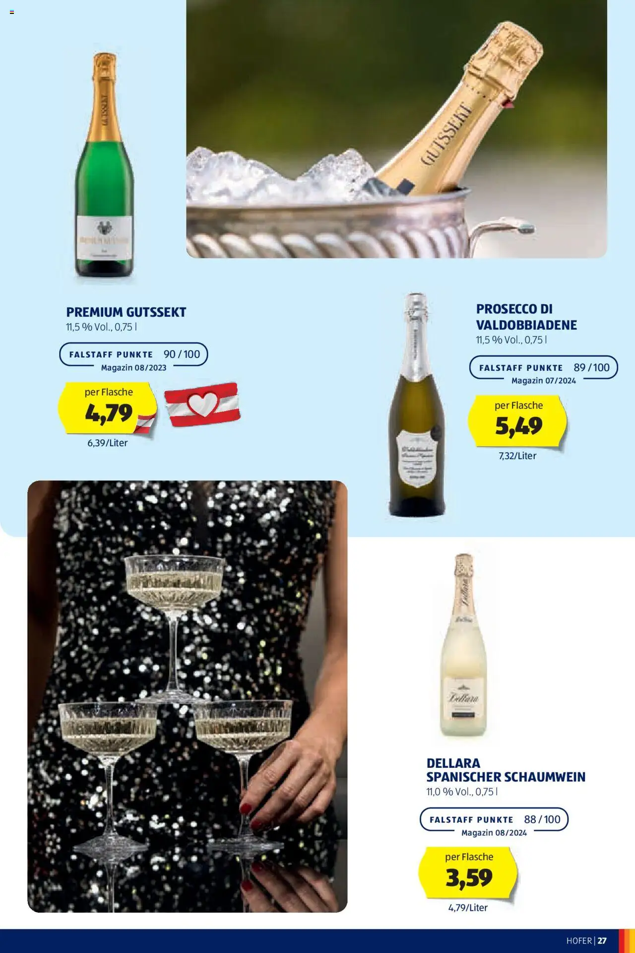Hofer Wein-Magazin gültig ab 16.10.2024 | Seite: 27