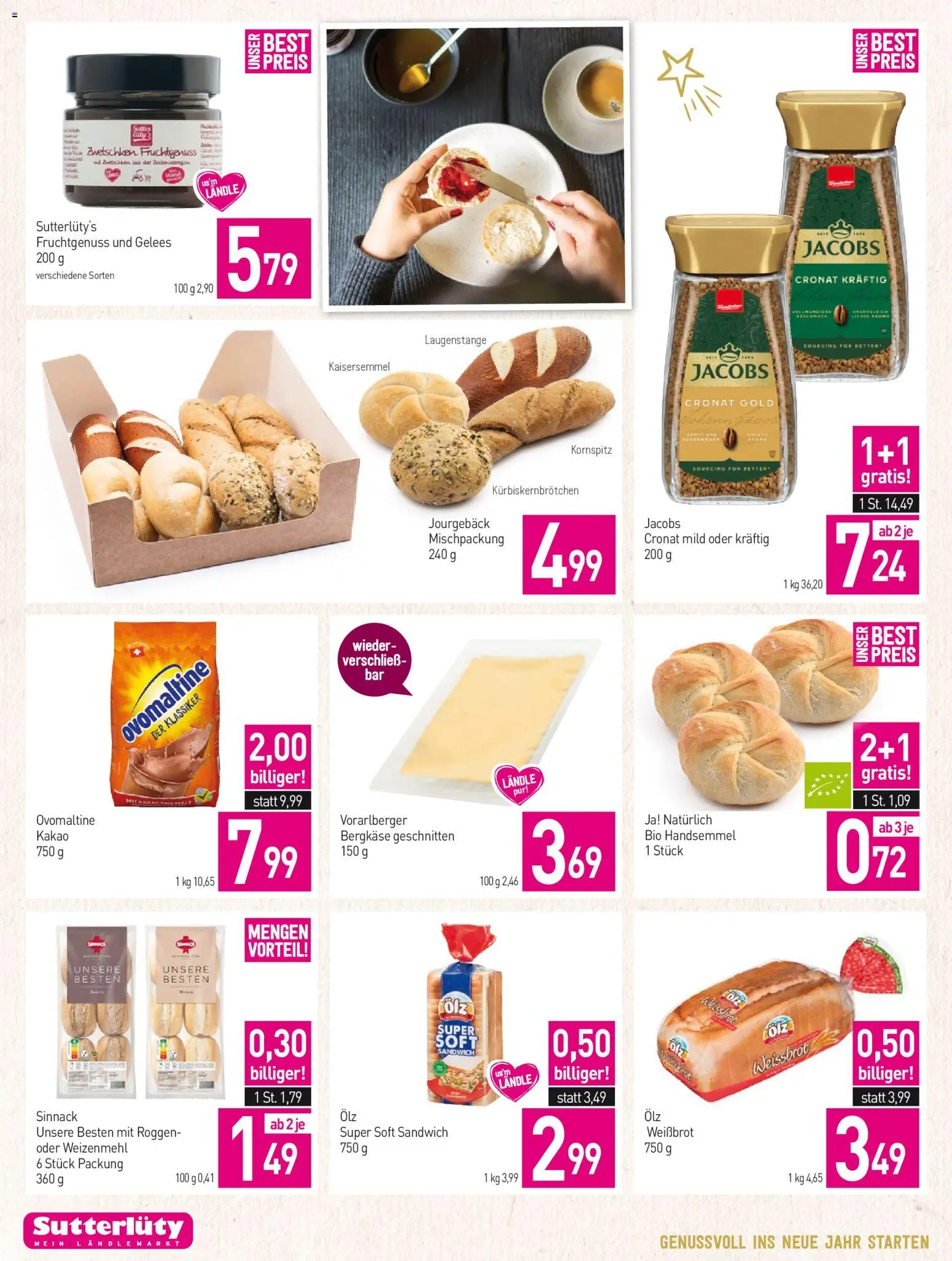 Sutterlüty Flugblatt gültig ab 27.12.2025 | Seite: 18