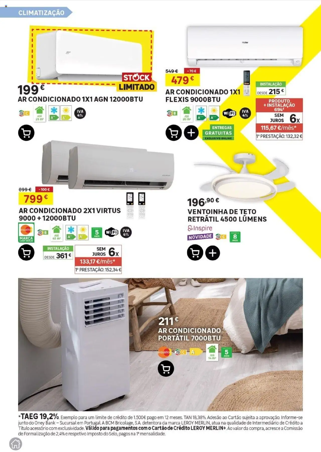 Leroy Merlin - Açores │ válido de 01.05.2025 | Página: 9 | Produtos: Ar condicionado