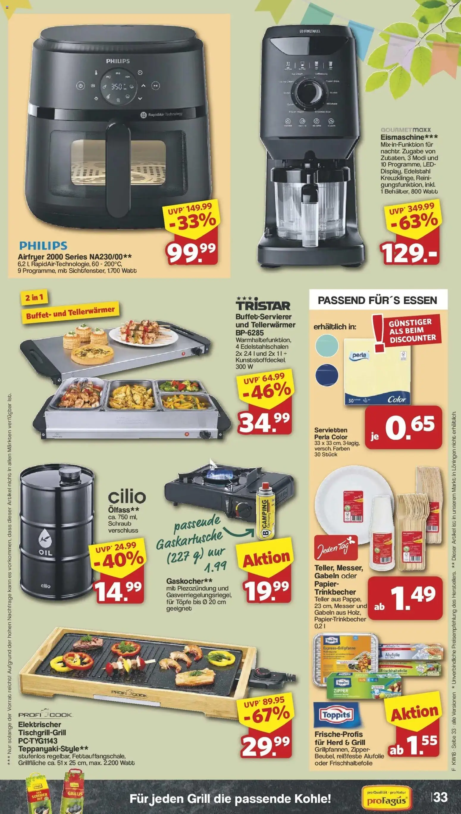 Famila Nordwest Wochenangebote – gültig ab 27.04.2026 | Seite: 34 | Produkte: Philips, Herd, Grill