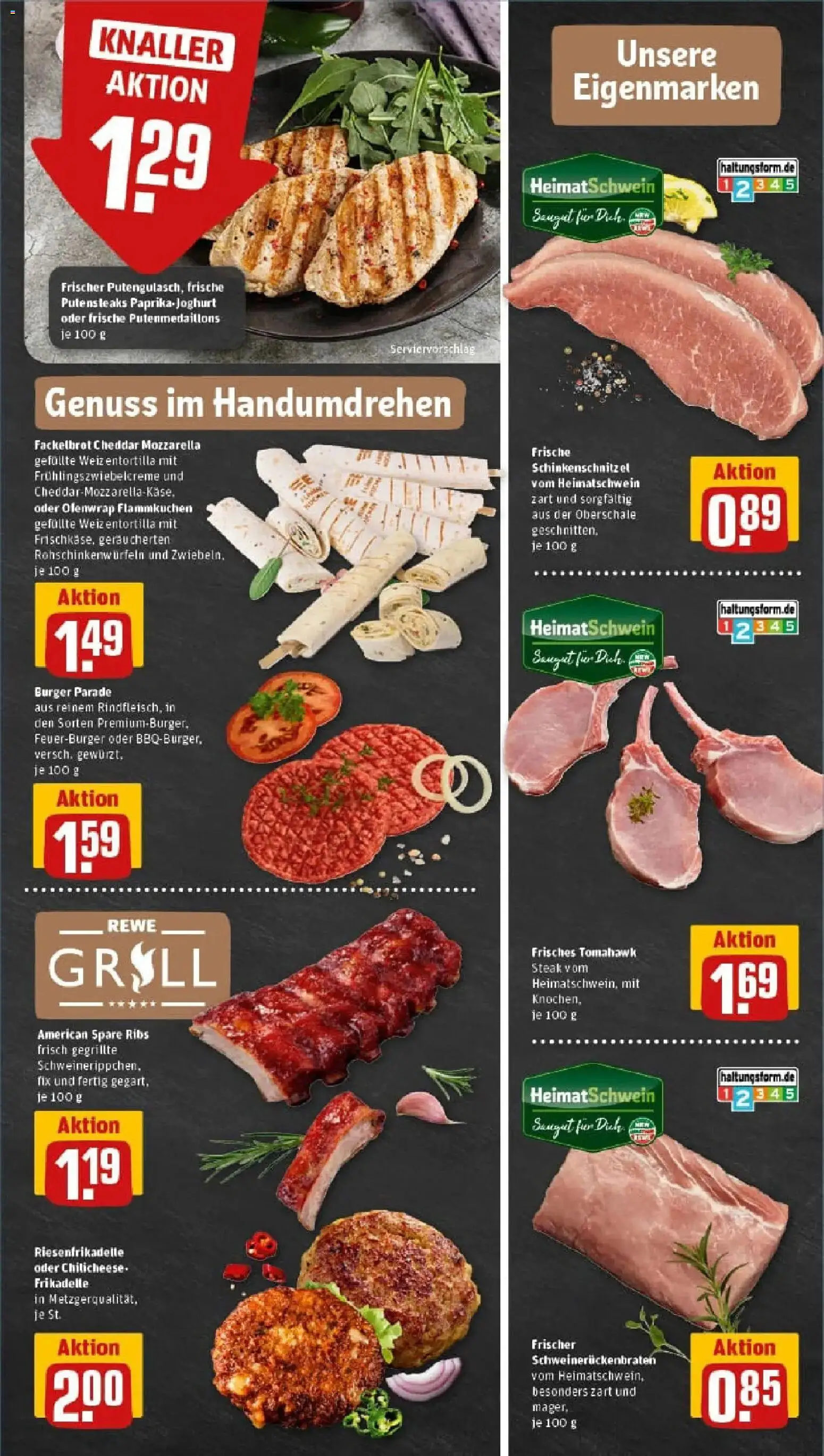 Rewe prospekt Unna	 – gültig ab 17.11.2025 | Seite: 7 | Produkte: Joghurt, Mozzarella, Paprika, Steak