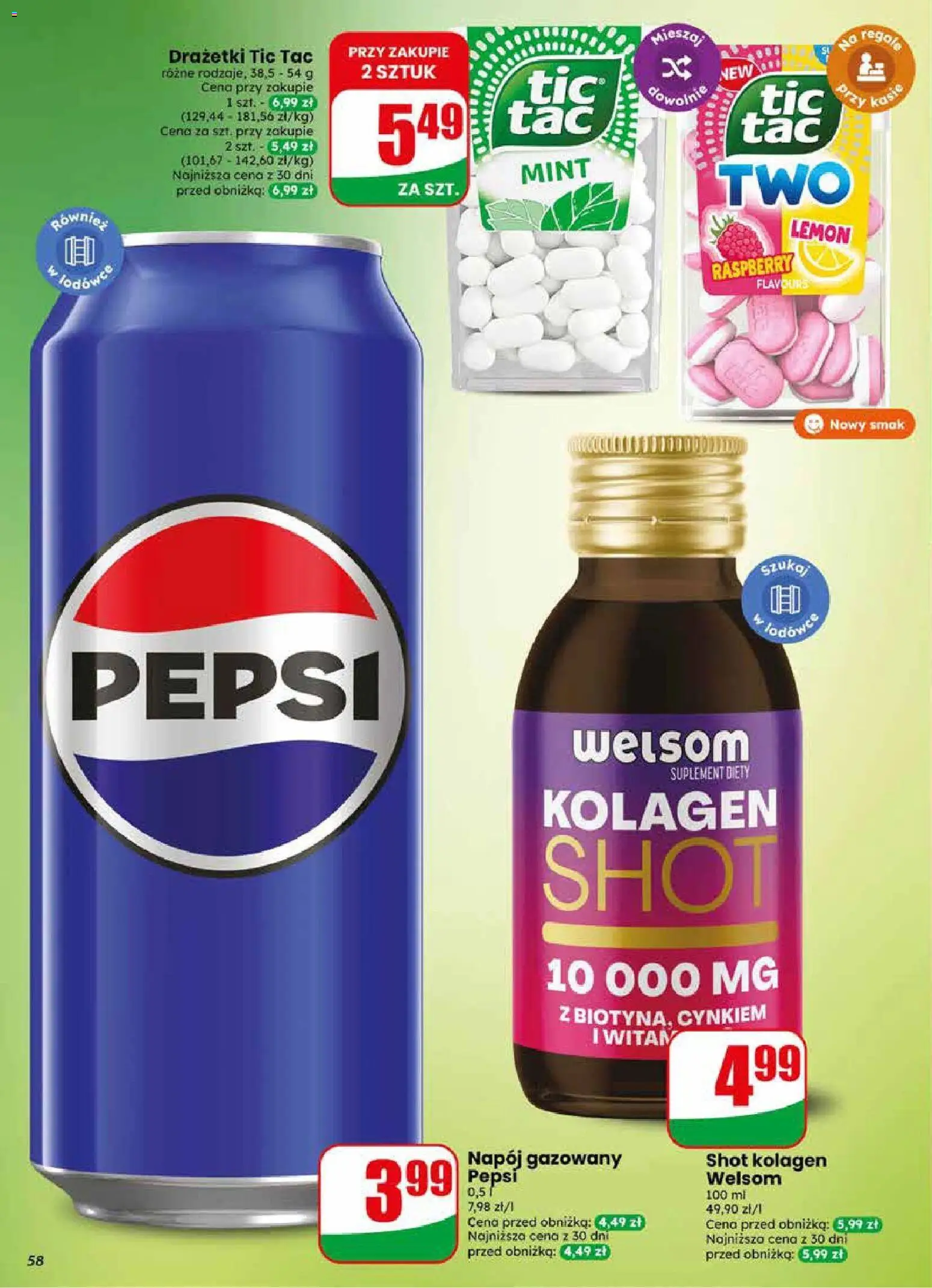 Dino gazetka od 29.04.2026 | Strona: 58 | Produkty: Pepsi