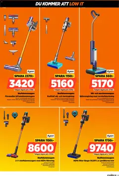 Power erbjudanden - Förhandsvisning av reklamblad från butik Power aktuell från 13.04.2026 | Sida: 23 | Produkter: Skaftdammsugare