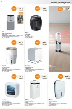 Fust Aktionen ab 22.09.2025 gültig | Seite: 23 | Produkte: Philips, Luftreiniger, Dyson
