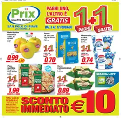 Anteprima del volantino Prix San Polo di Piave catalogo valido a partire dal 03.02.2026