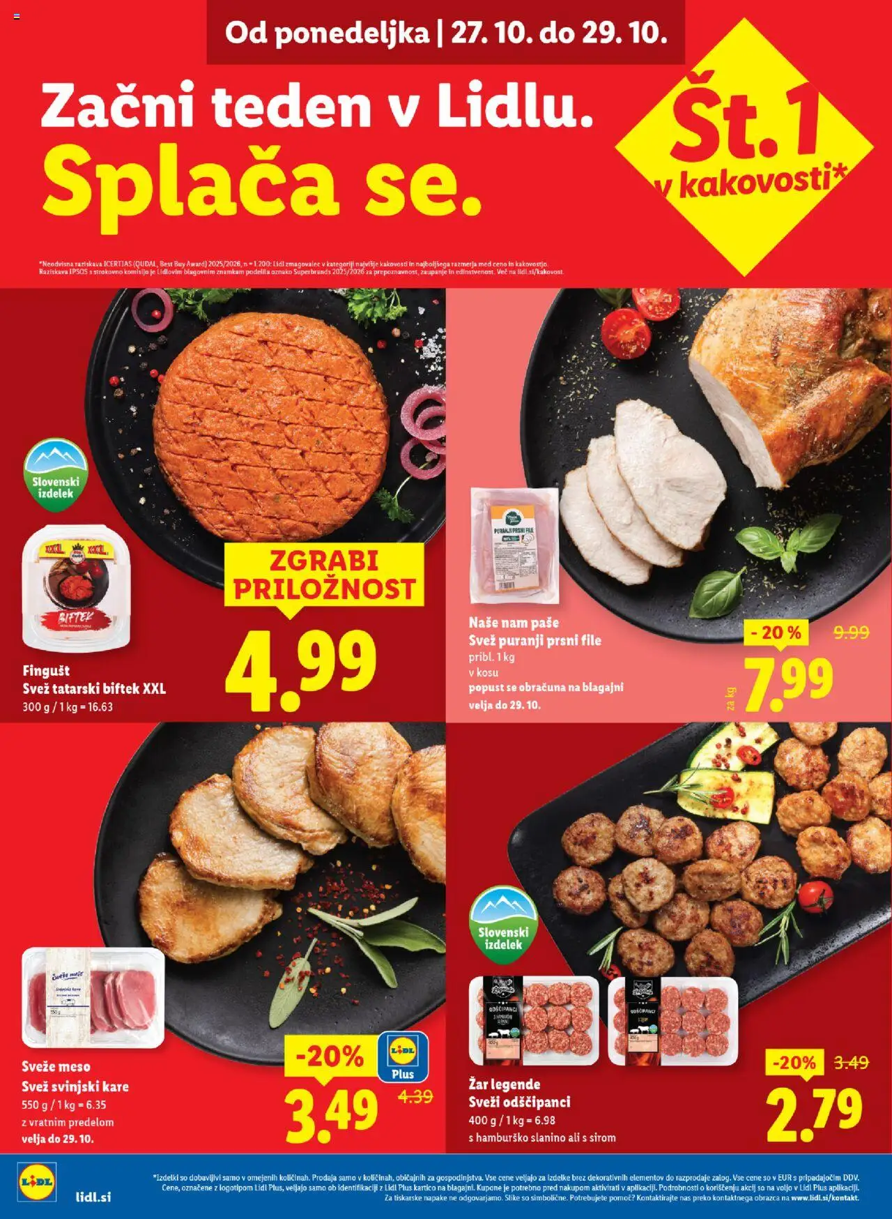 Novi Lidl katalog ponudbe – veljaven od 23.10.2025 | Stran: 42 | Izdelki: Zar