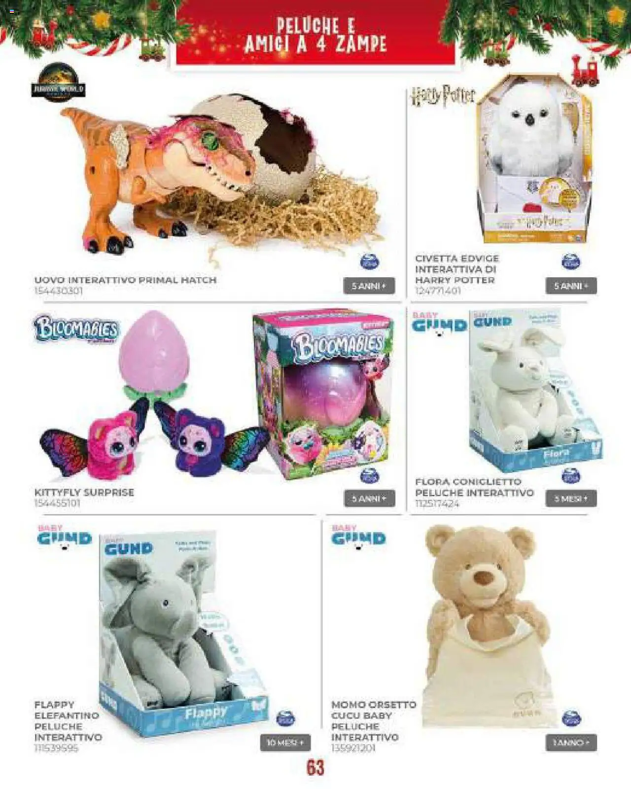 Volantino Toys Center del 19.10.2025 | Pagina: 65 | Prodotti: Peluche