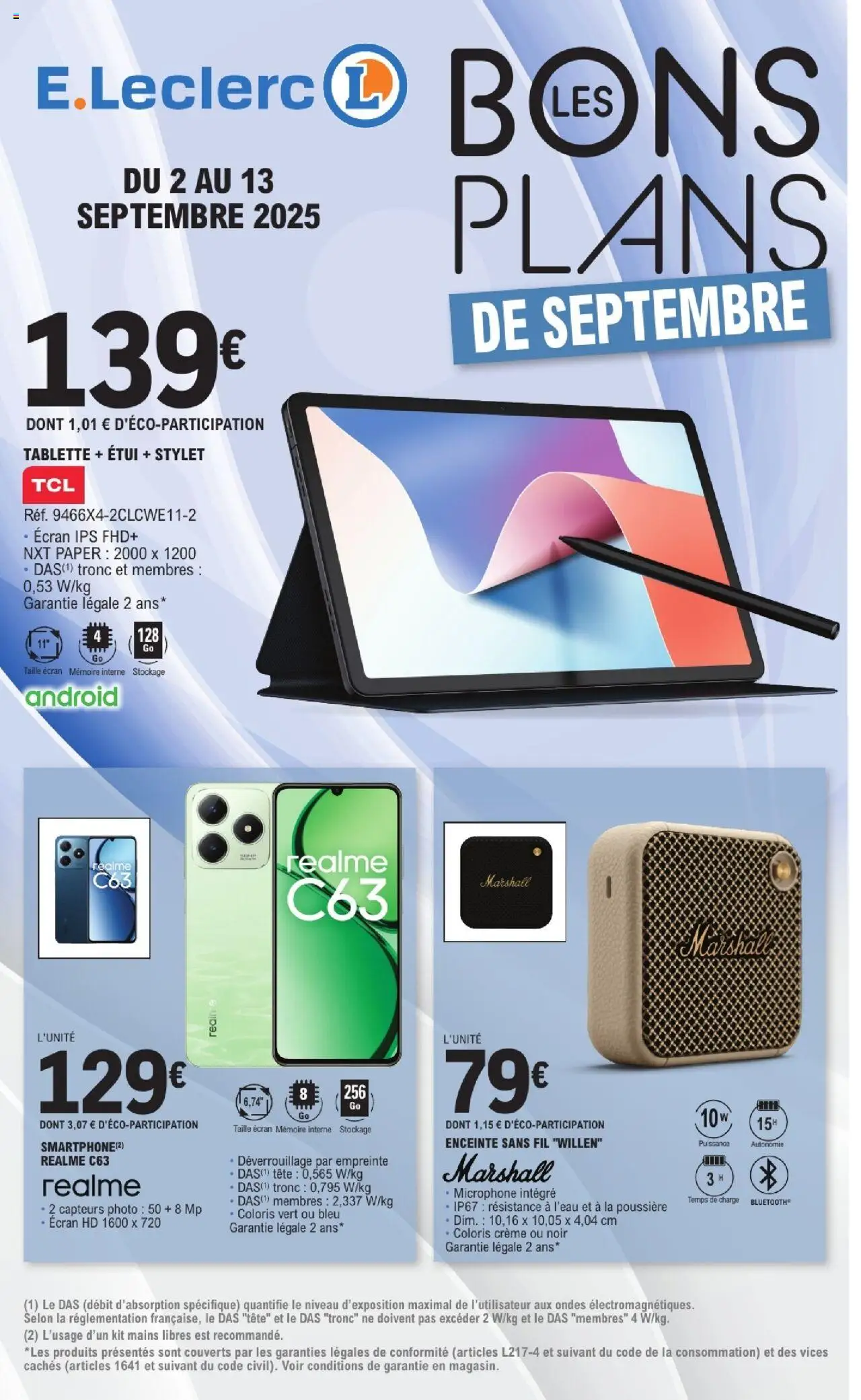  | Page: 1 | Produits: Smartphone, Microphone, Enceinte, Stylet