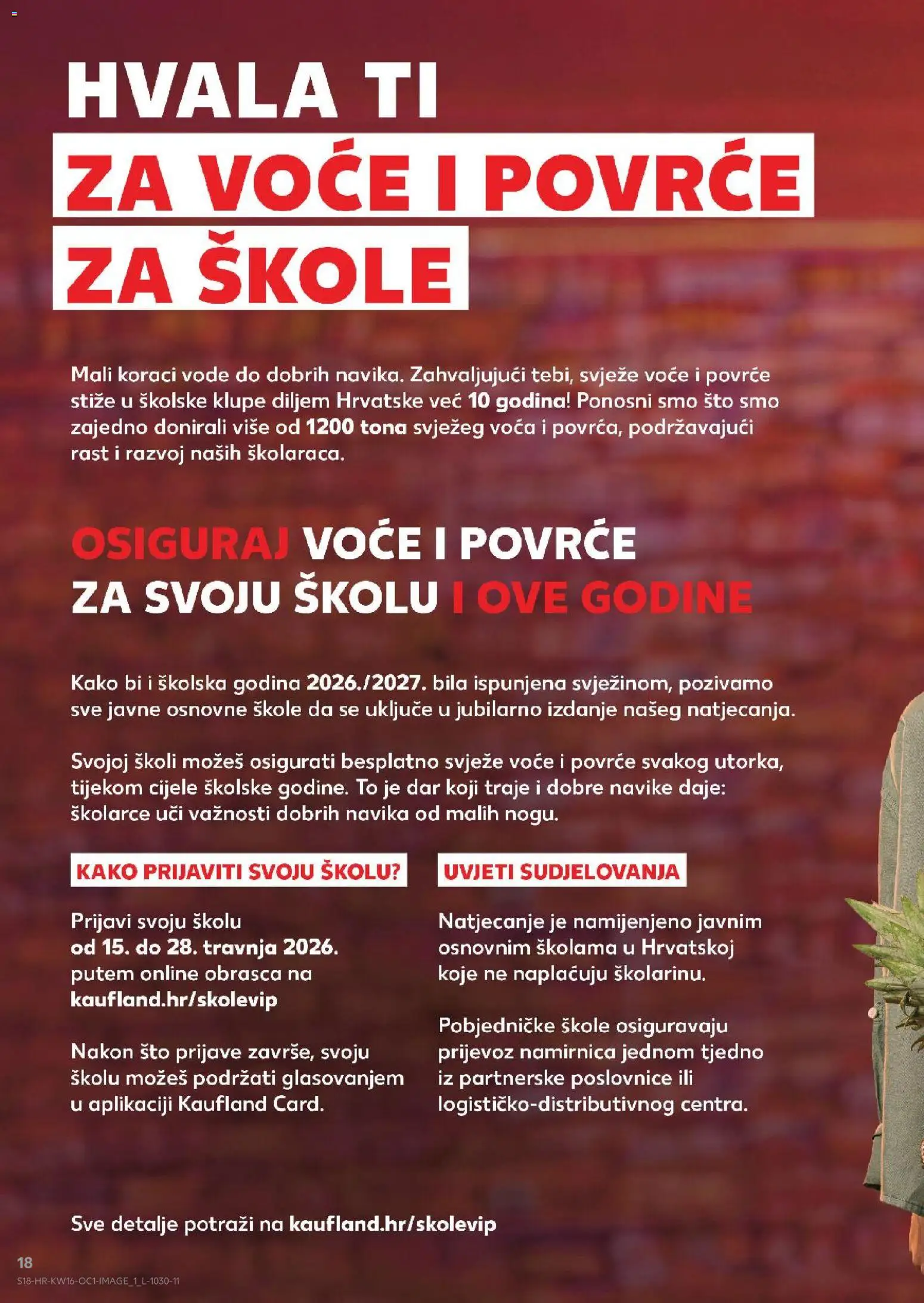 Kaufland HR akciós ujság - amely érvényes a következő dátumtól: 15.04.2026 | Oldal: 18