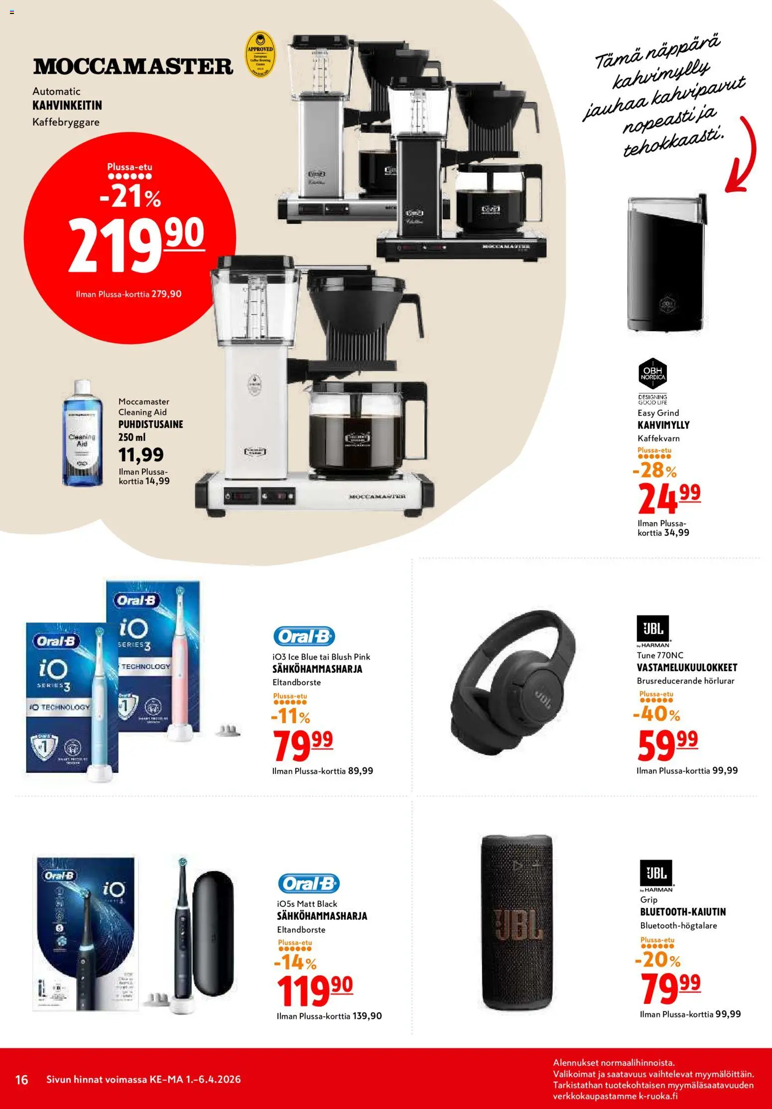 K-Citymarket tarjoukset – voimassa 01.04.2026 alkaen | Sivu: 16