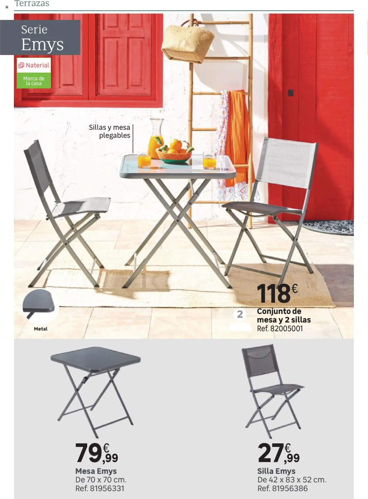 Leroy Merlin catálogo │ válido desde el 25.03.2025 | Página: 8 | Productos: Mesa, Silla