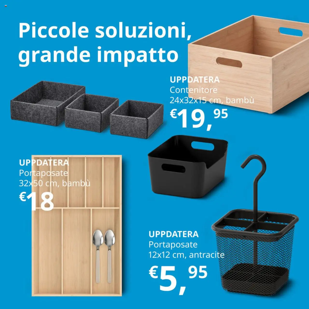 Volantino IKEA del 22.07.2024 | Pagina: 17 | Prodotti: Contenitore, Portaposate