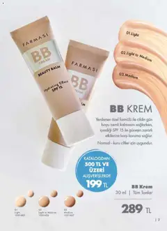 Farmasi Katalog - 01.08.2025 tarihinden itibaren geçerlidir | Sayfa: 3 | Ürünler: Krem, BB krem
