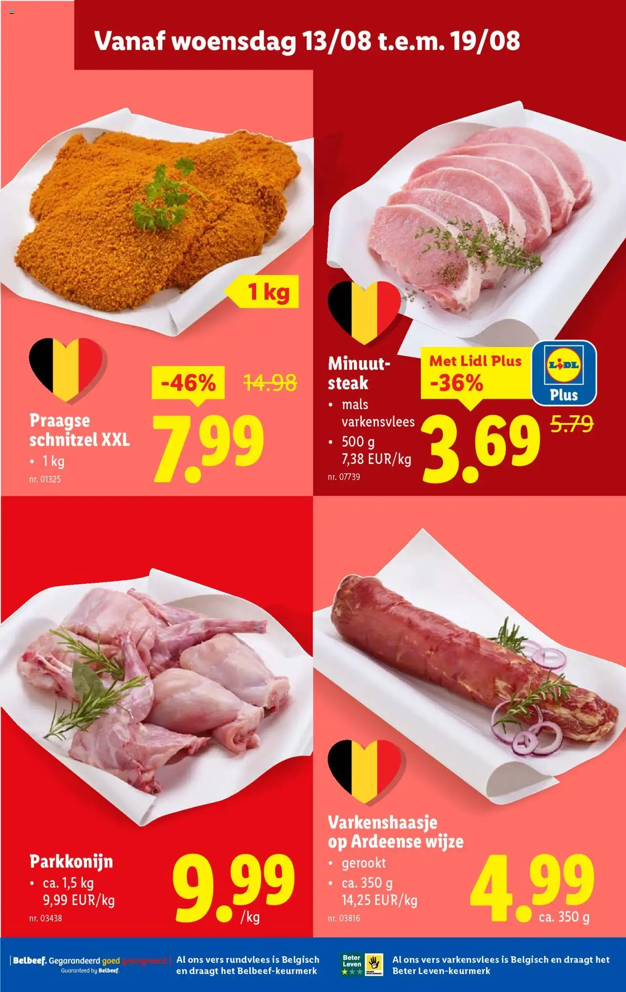 | Pagina: 7 | Producten: Steak, Varkensvlees, Schnitzel, Rundvlees
