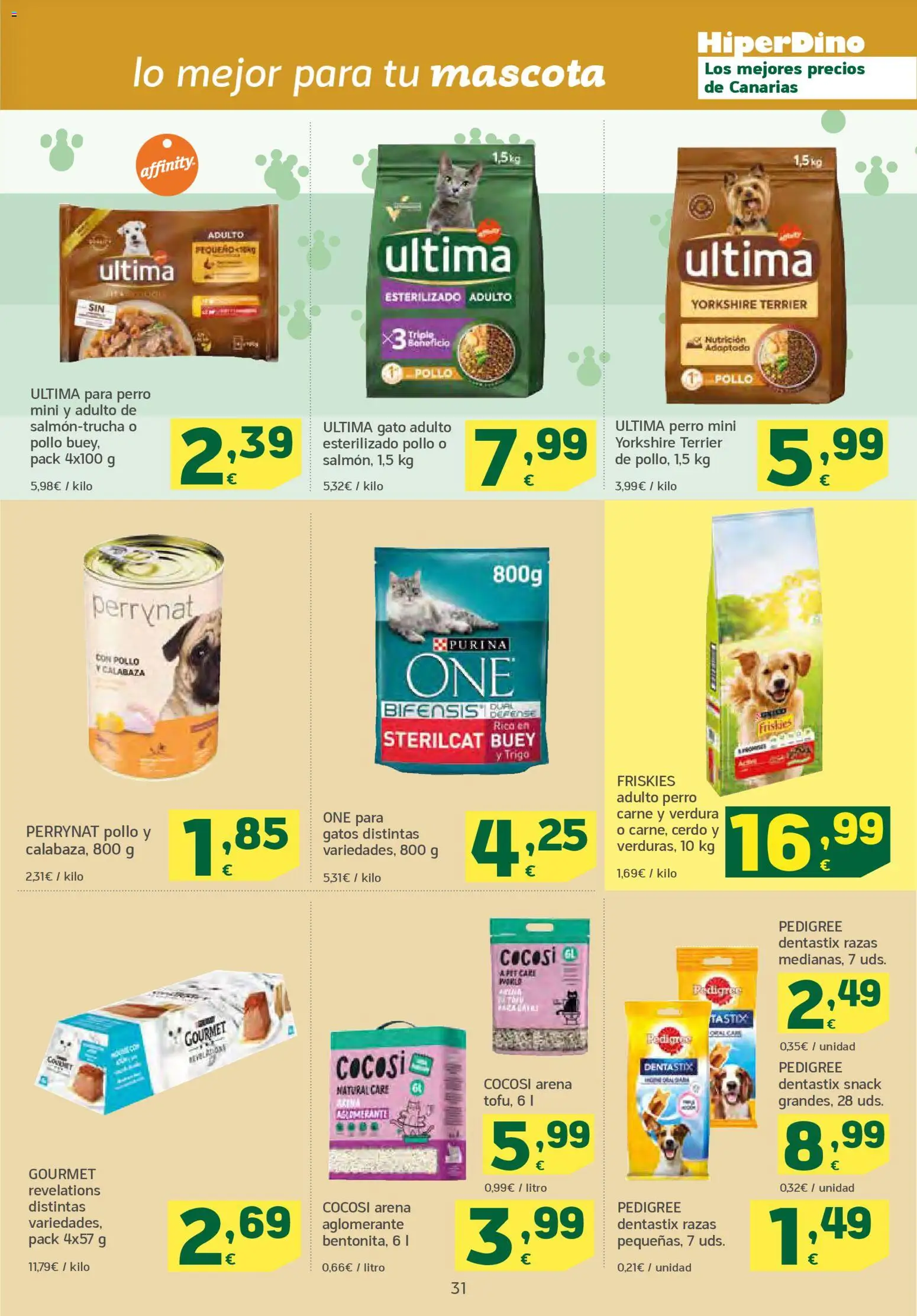 HiperDino folleto │ válido desde el 24.02.2026 | Página: 31 | Productos: Cerdo
