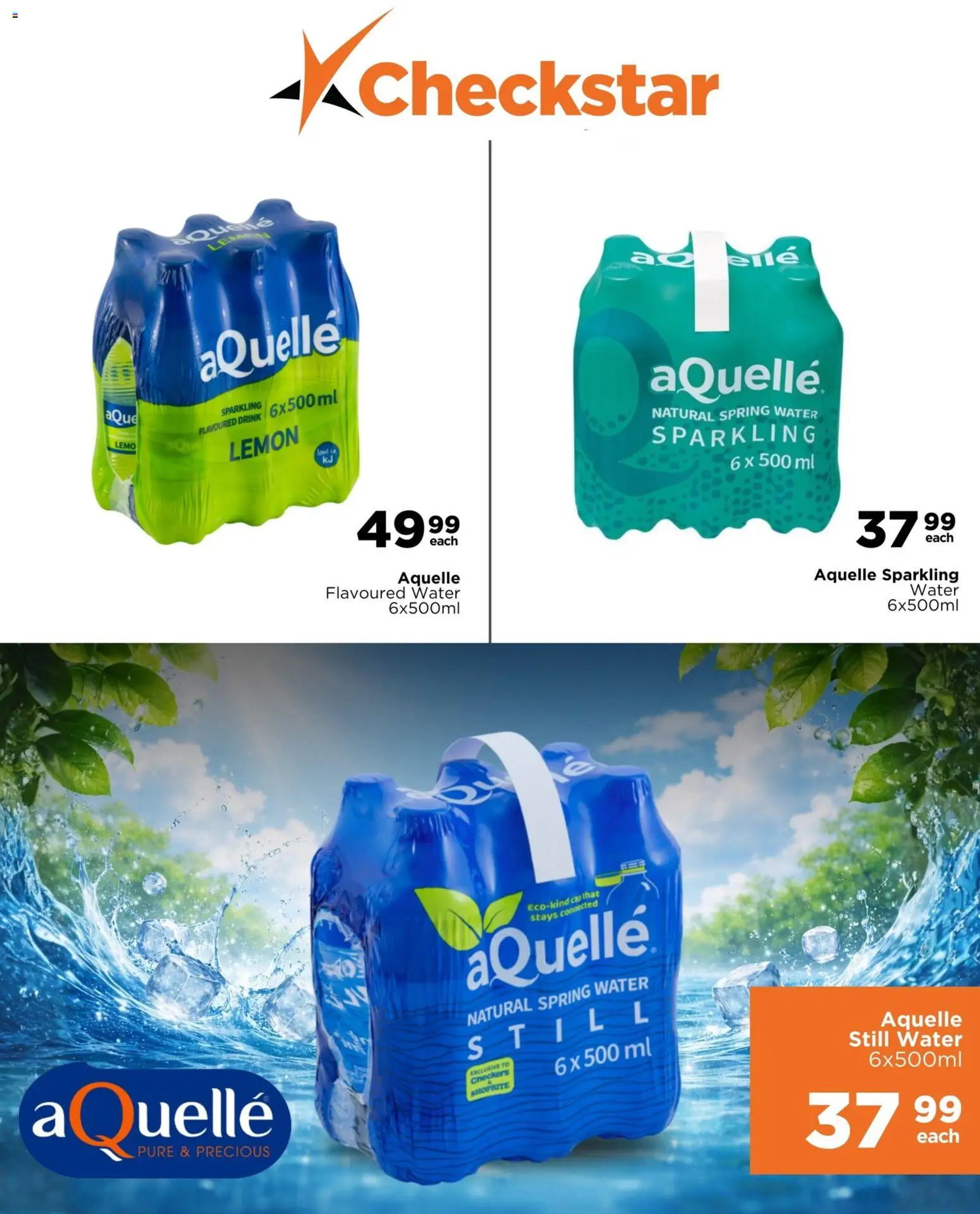 New Check Star catalogue – valid from 22.04.2026 | Page: 7 | Products: Cap, Water, Lemon