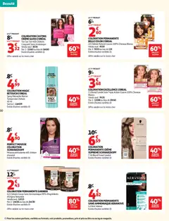 Auchan - Prévisualisation de Auchan Promos, beauté valide à partir de 21.04.2026 | Page: 10 | Produits: Gloss, Coloration, Mousse, Chocolat