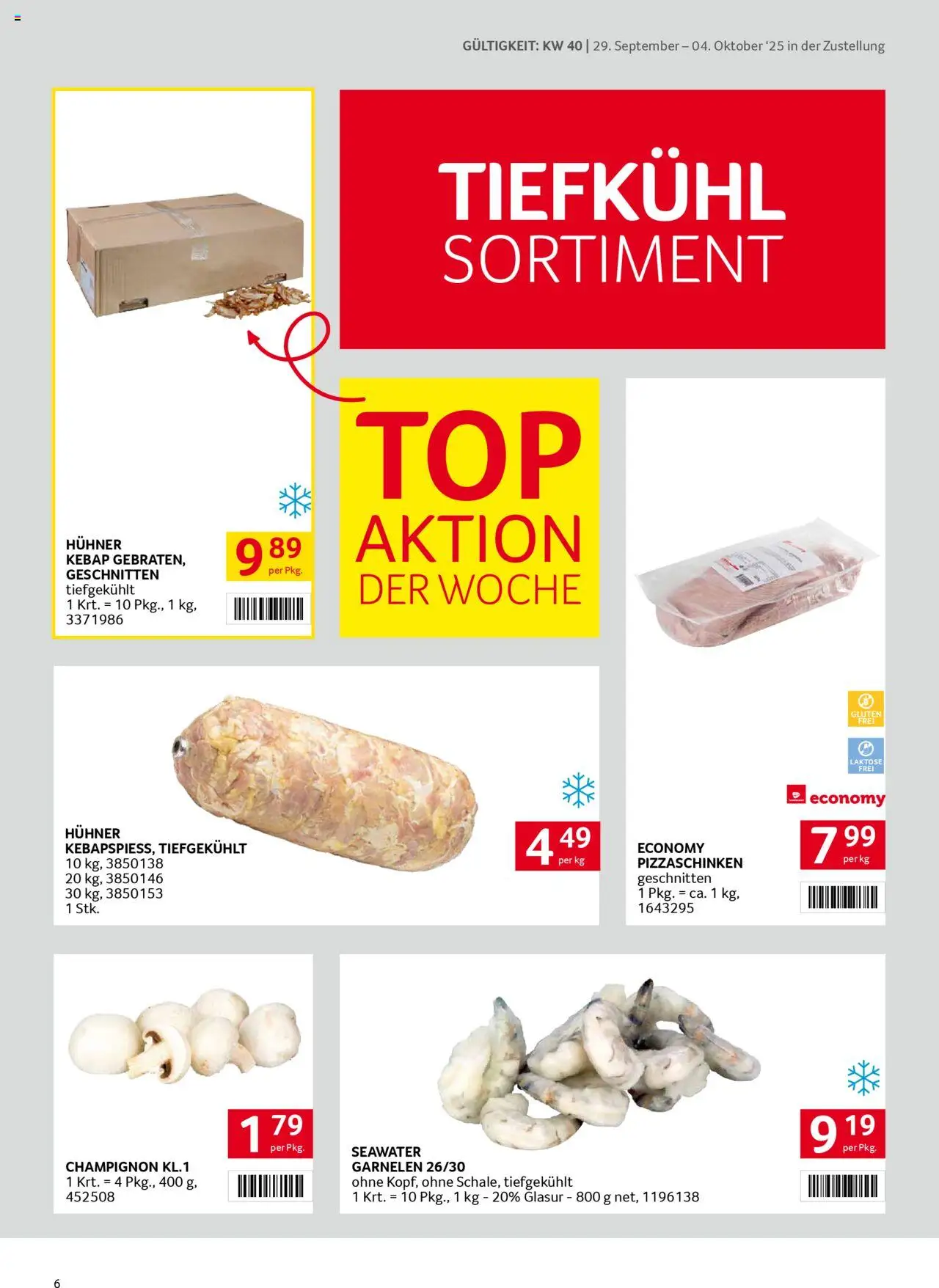 Transgourmet Zustellaktion gültig ab 28.09.2025 | Seite: 6