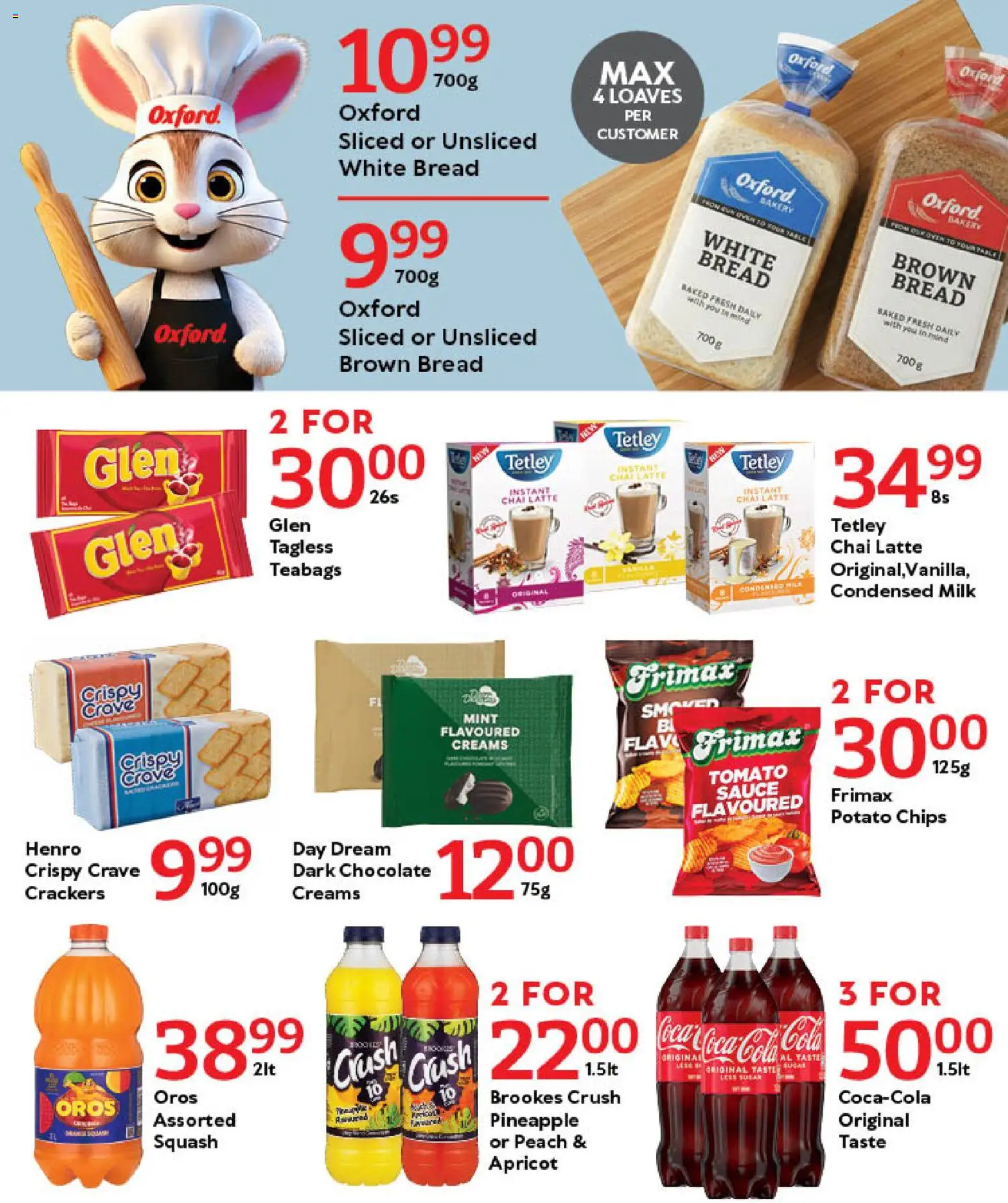 New Oxford Freshmarket catalogue – valid from 09.03.2026 | Page: 7 | Products: Bakery, Bread, Pineapple, Sauce