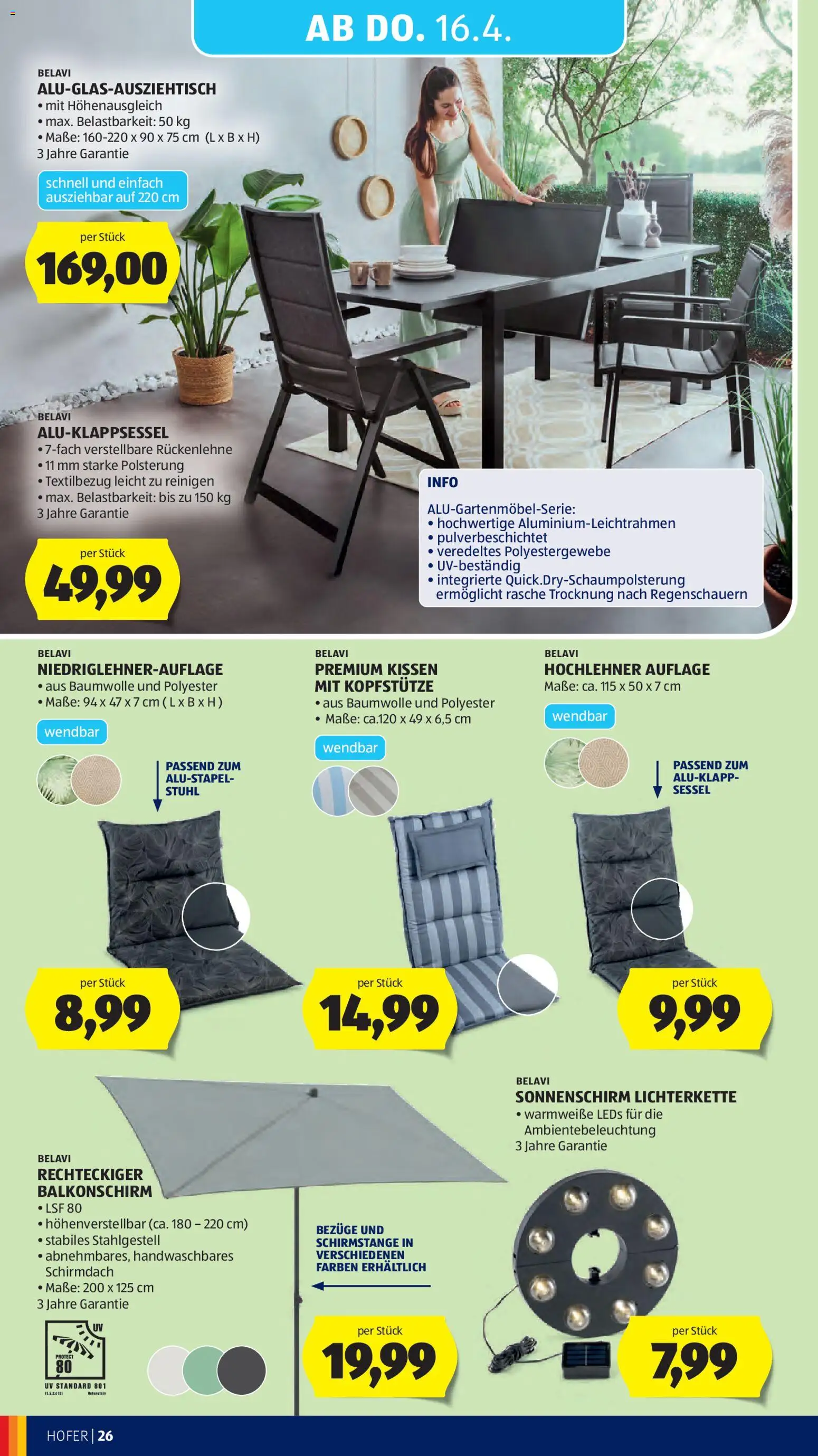 Hofer AT akciós ujság - amely érvényes a következő dátumtól: 10.04.2026 | Oldal: 30