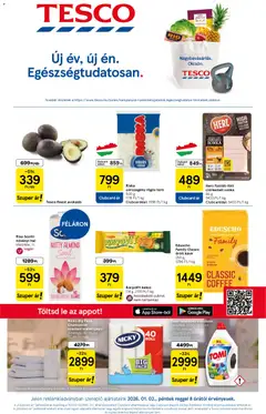 Tesco Hipermarket - Akciós újság  - amely érvényes a következő dátumtól: 02.01.2026