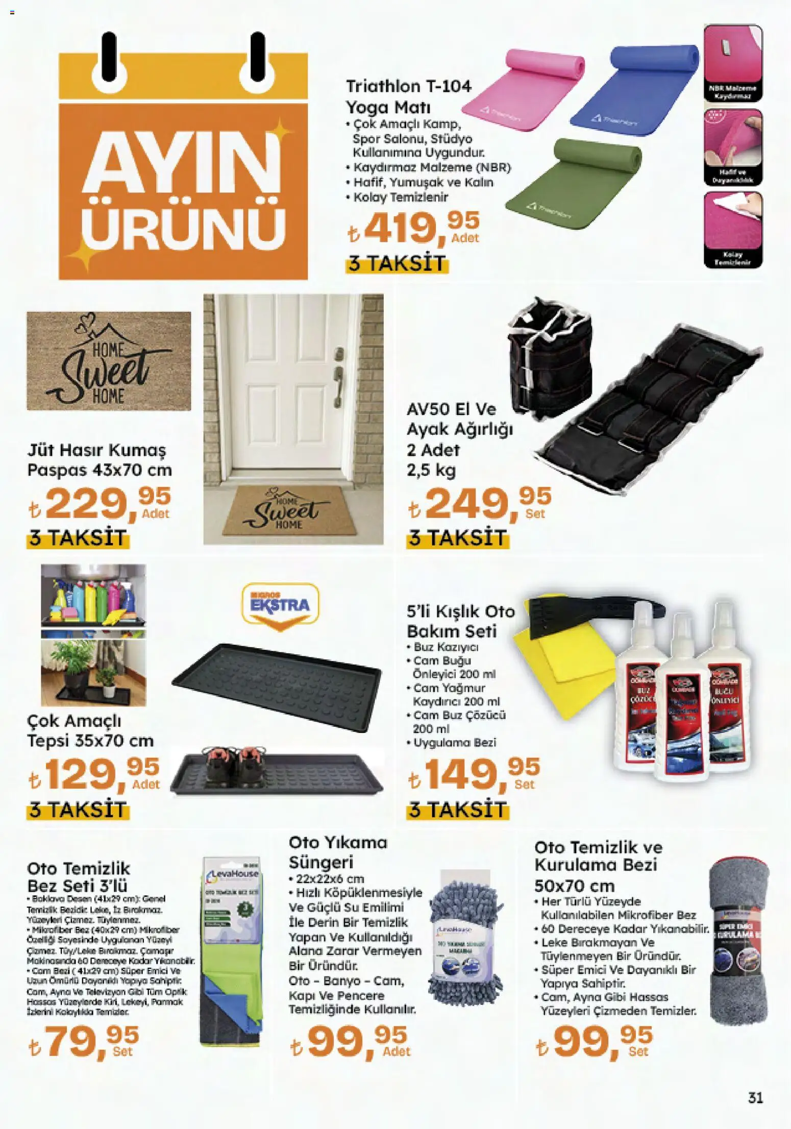 Migros Black Friday - 20.11.2025 tarihinden itibaren geçerlidir | Sayfa: 119 | Ürünler: Ayna, Paspas, Tepsi, Televizyon
