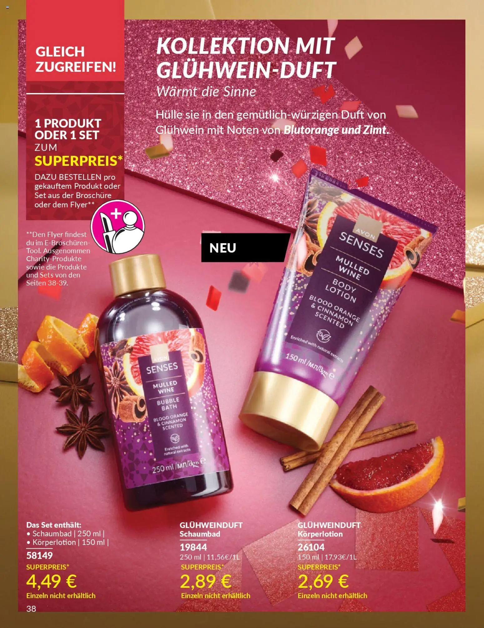 Avon - Black Friday – gültig ab 01.11.2025 | Seite: 40 | Produkte: Hülle, Duft, Body Lotion, Körperlotion