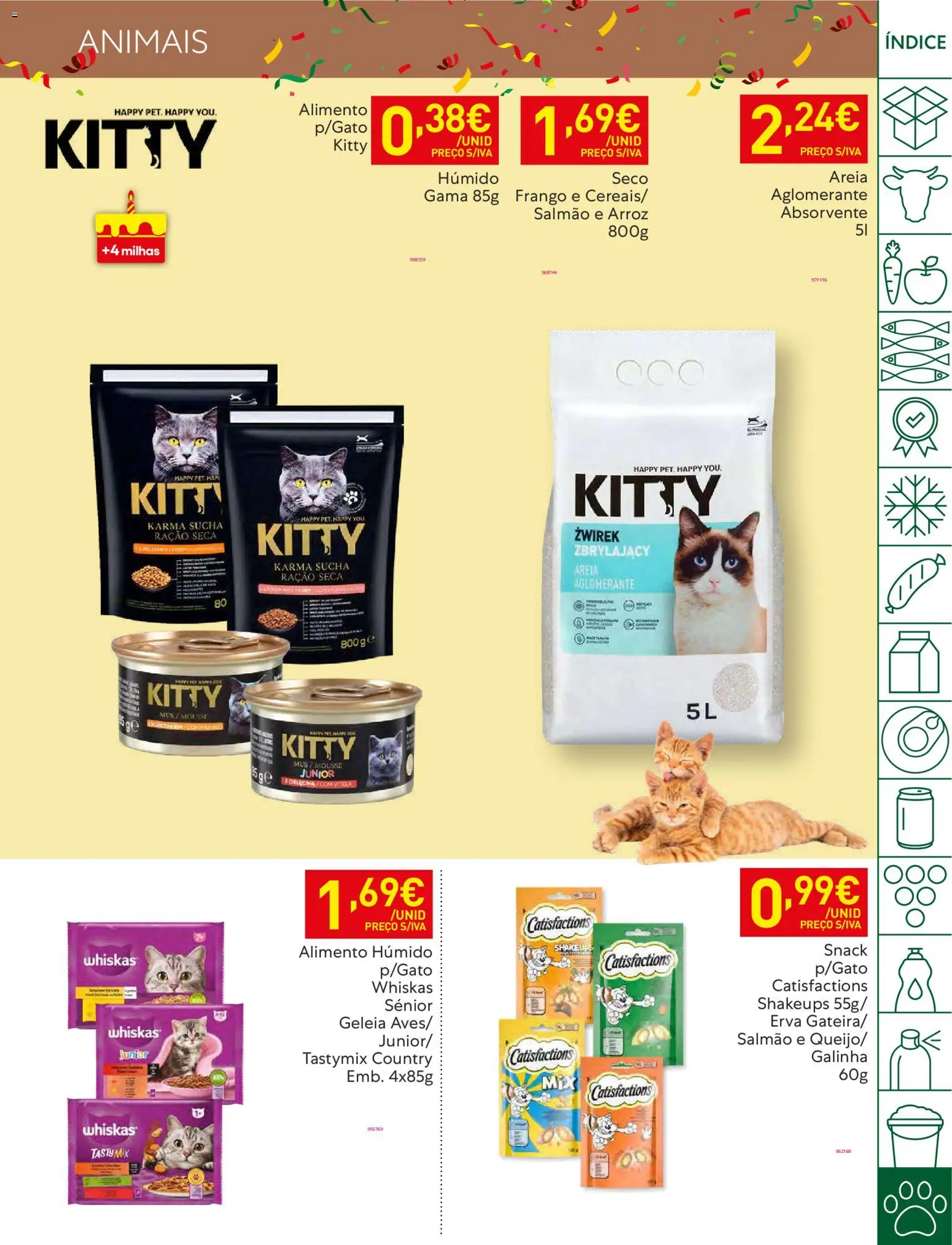 Recheio folheto │ válido de 28.10.2025 | Página: 51 | Produtos: Areia, Geleia, Salmão, Arroz