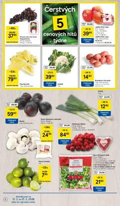 Náhled letáku Tesco Křupavý salát, 130 g, balený od 11.02.2026 | Strana: 6