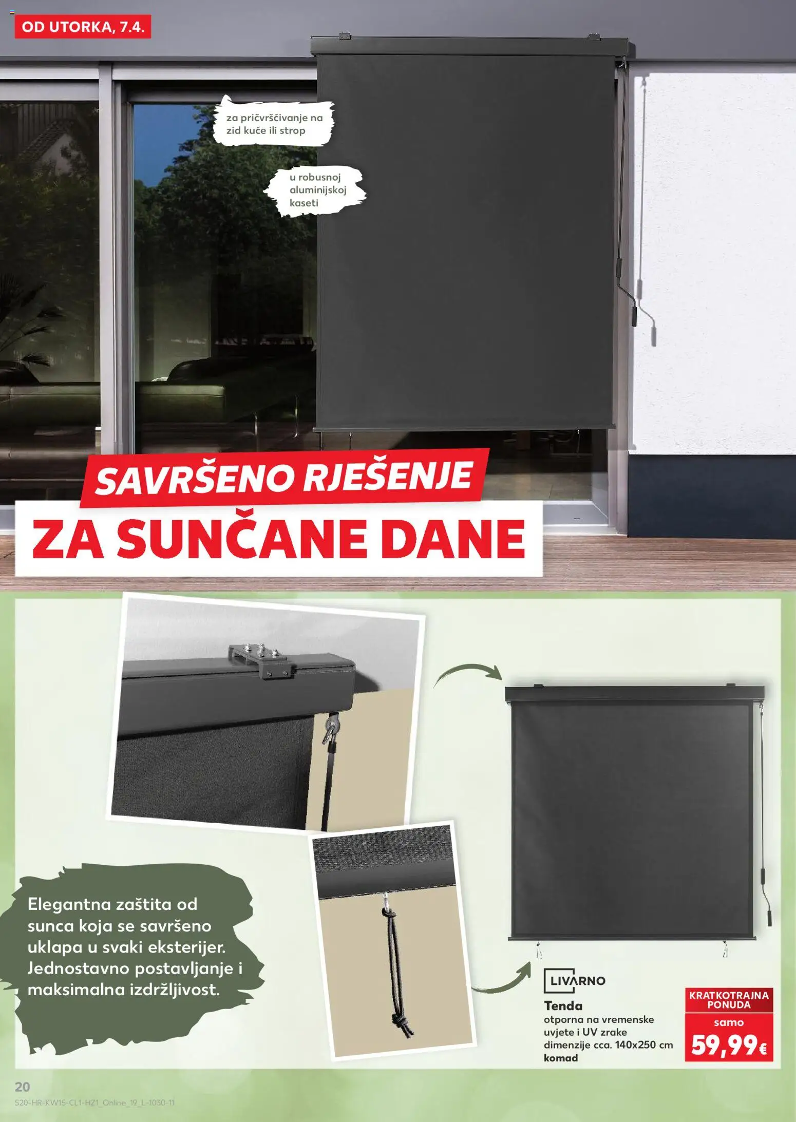 Kaufland HR akciós ujság - amely érvényes a következő dátumtól: 07.04.2026 | Oldal: 20