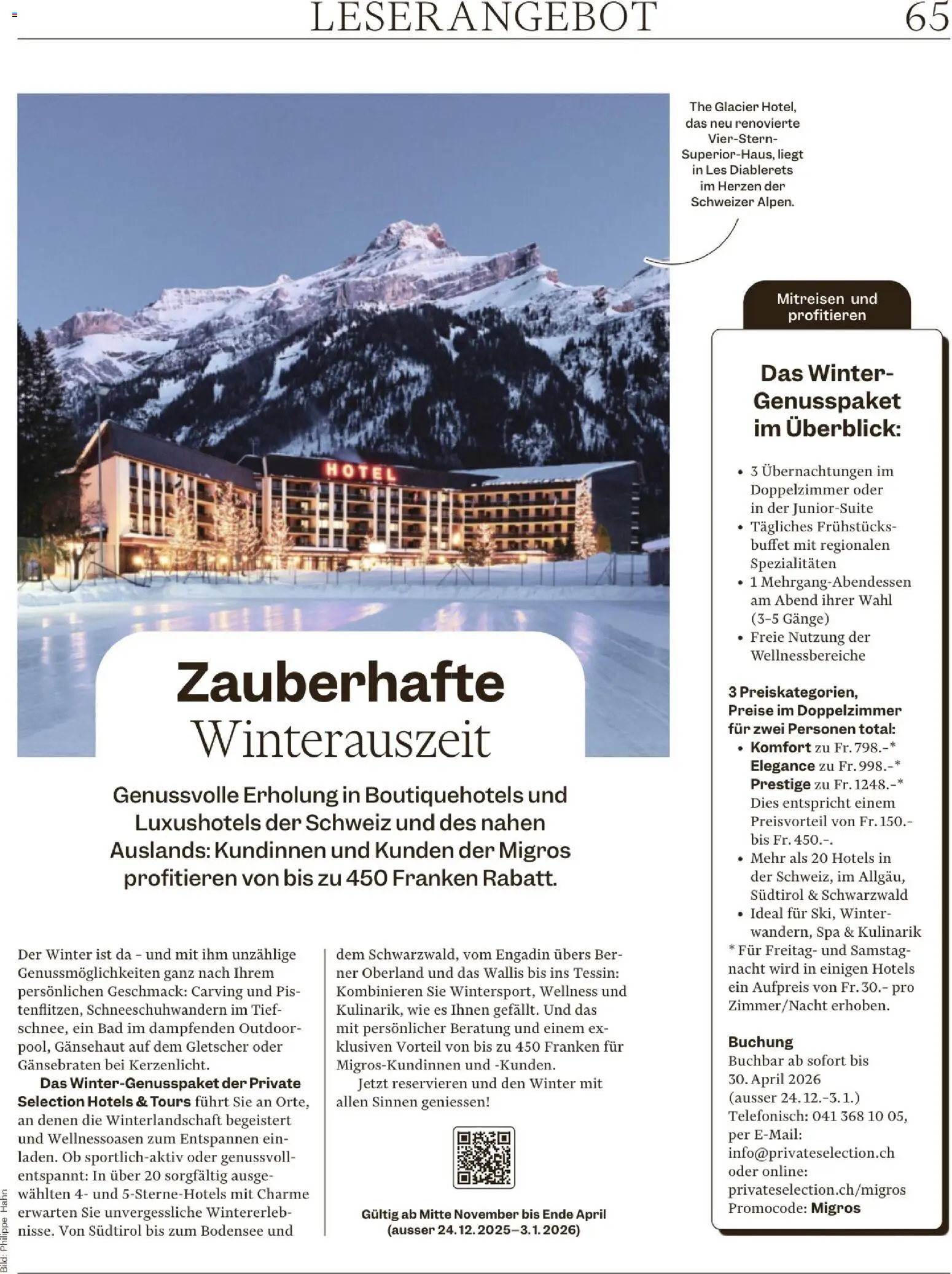 Migros Magazin – gültig ab 02.12.2025 | Seite: 65 | Produkte: Bad