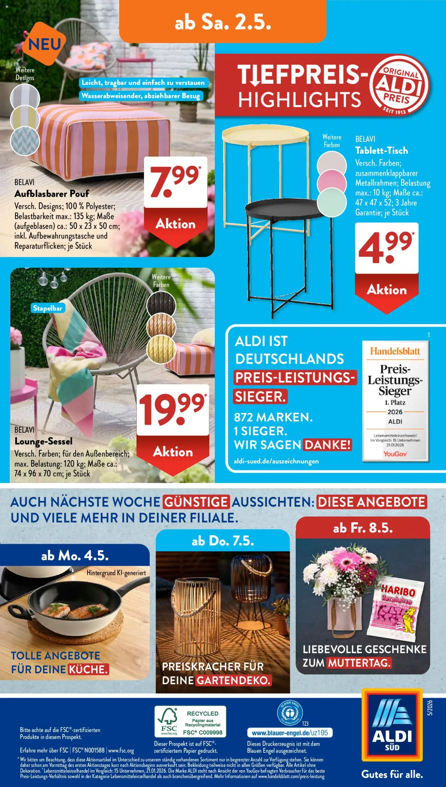 Aldi Süd Prospekt 	 | 27.04.2026 | Wie erhält man einen begrenzten Rabatt? | Deutschland