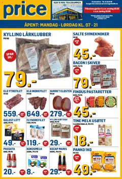 Forhåndsvisning av Price Lagerbutikk kundeavis gyldig fra 20.08.2025