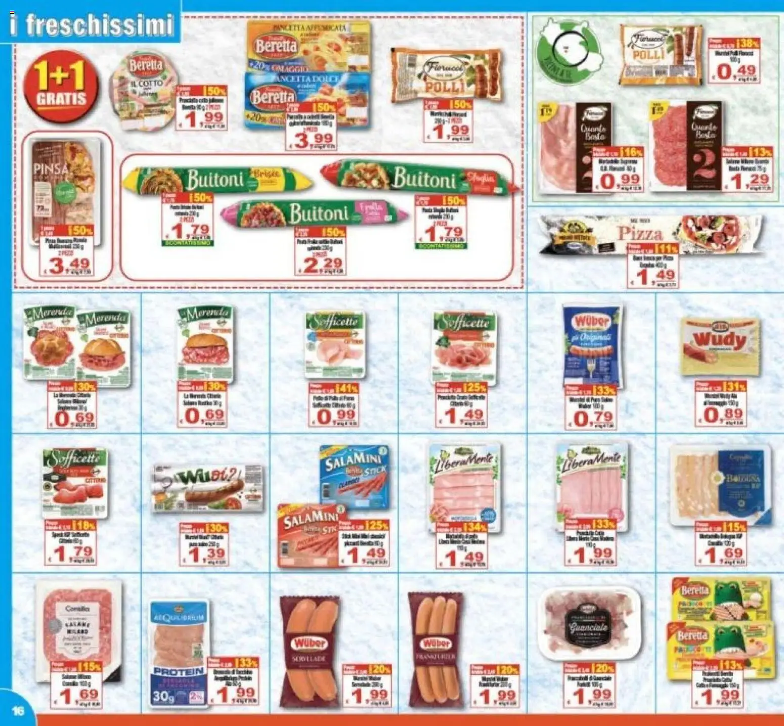 Volantino CTS del 13.02.2026 | Pagina: 16 | Prodotti: Pizza, Pancetta